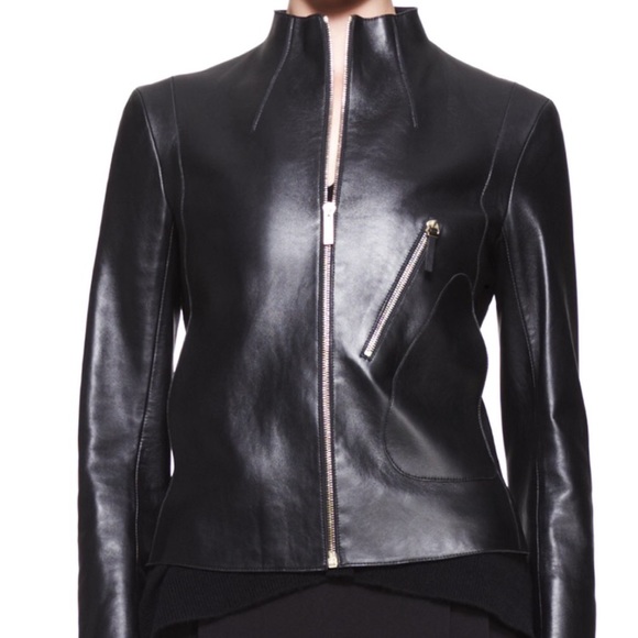 The Row Jackets & Blazers - The Row burgundy leather jacket